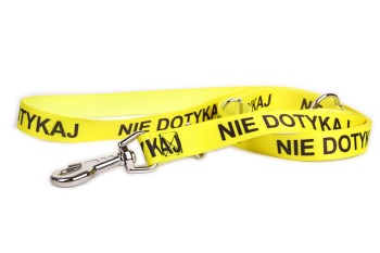 Smycz Regulowana - NIE DOTYKAJ